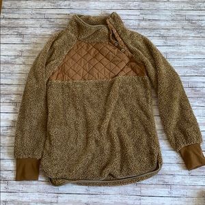 Tan Sherpa size small